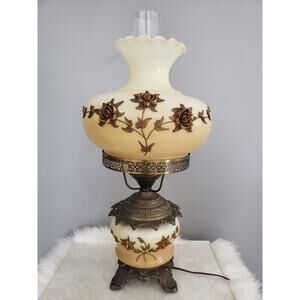 Vintage‎ Hollywood Regency Falkenstein Victorian Gothic Gone Wind Hurricane Lamp